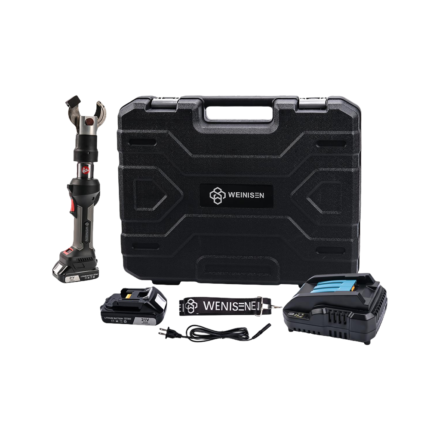 ST-32C battery powered cable cutting tool, detail view - WYRUX